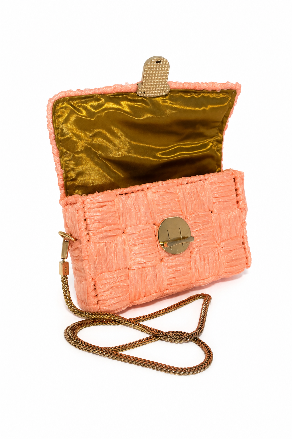 Bolso Tejido Coral · Geisa