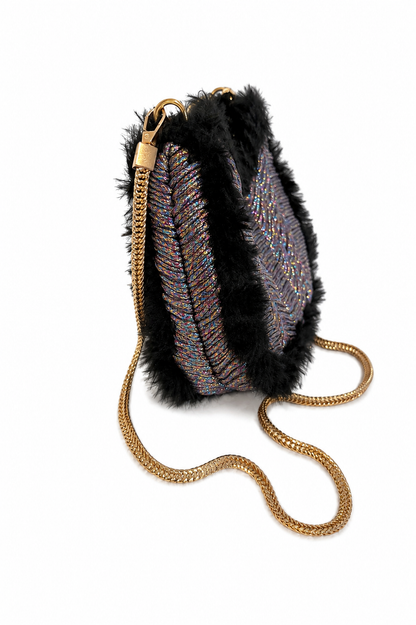 Bolso Baguette Cordón Multicolor · Geisa