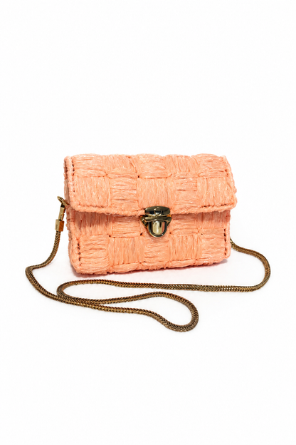 Bolso Tejido Coral · Geisa