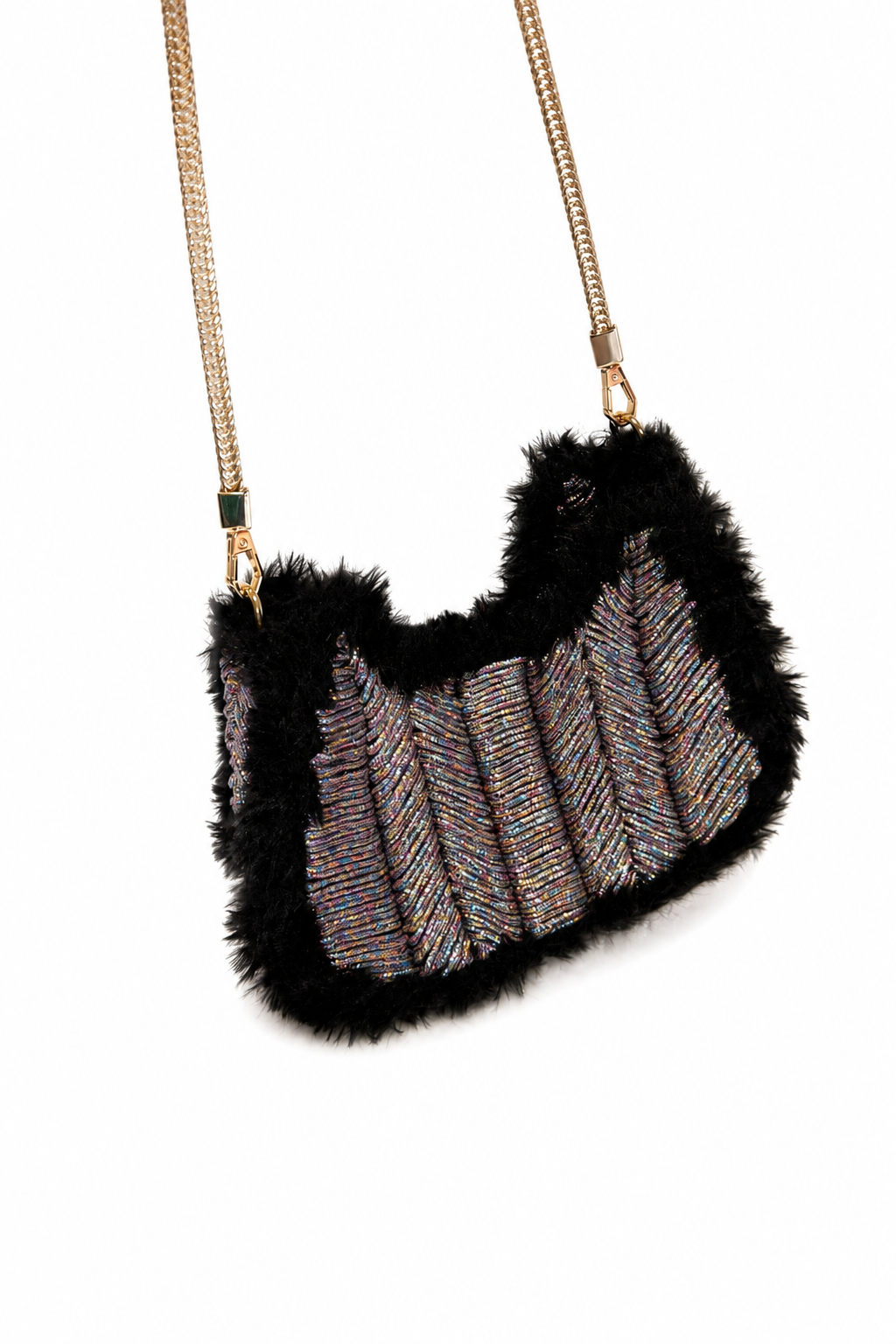 Bolso Baguette Cordón Multicolor · Geisa