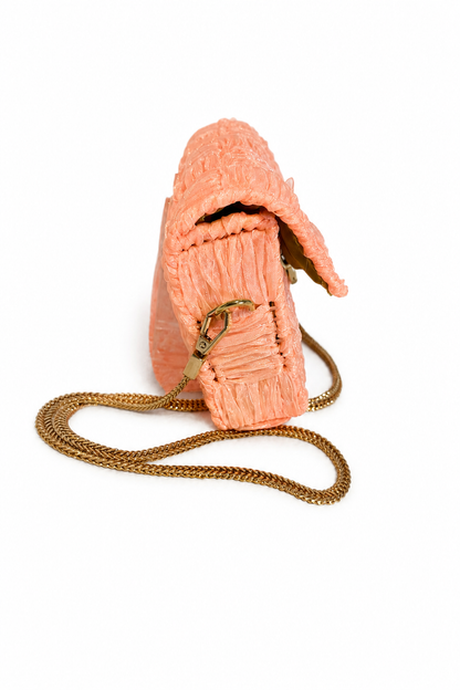 Bolso Tejido Coral · Geisa