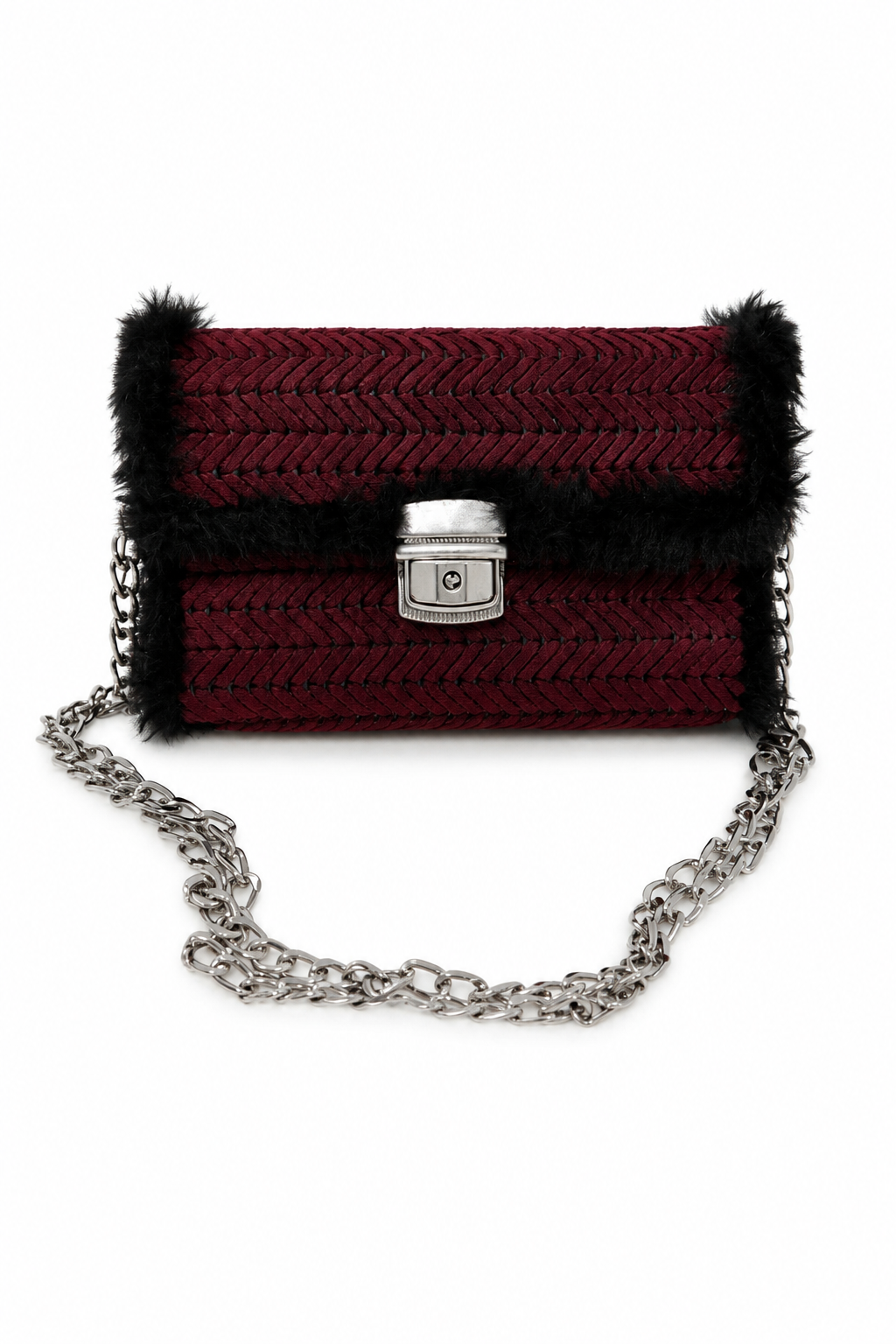 Bolso Baguette Burdeos · Geisa