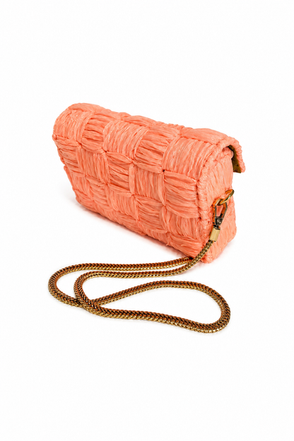 Bolso Tejido Coral · Geisa