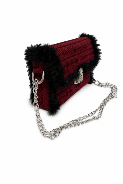 Bolso Baguette Burdeos · Geisa