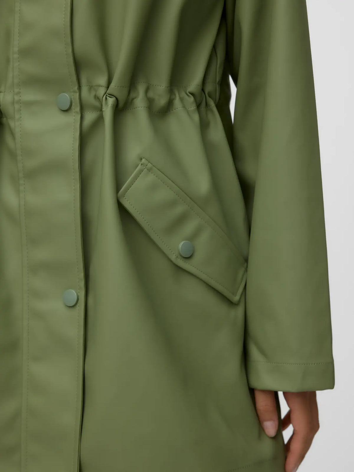 Chubasquero con Capucha Impermeable