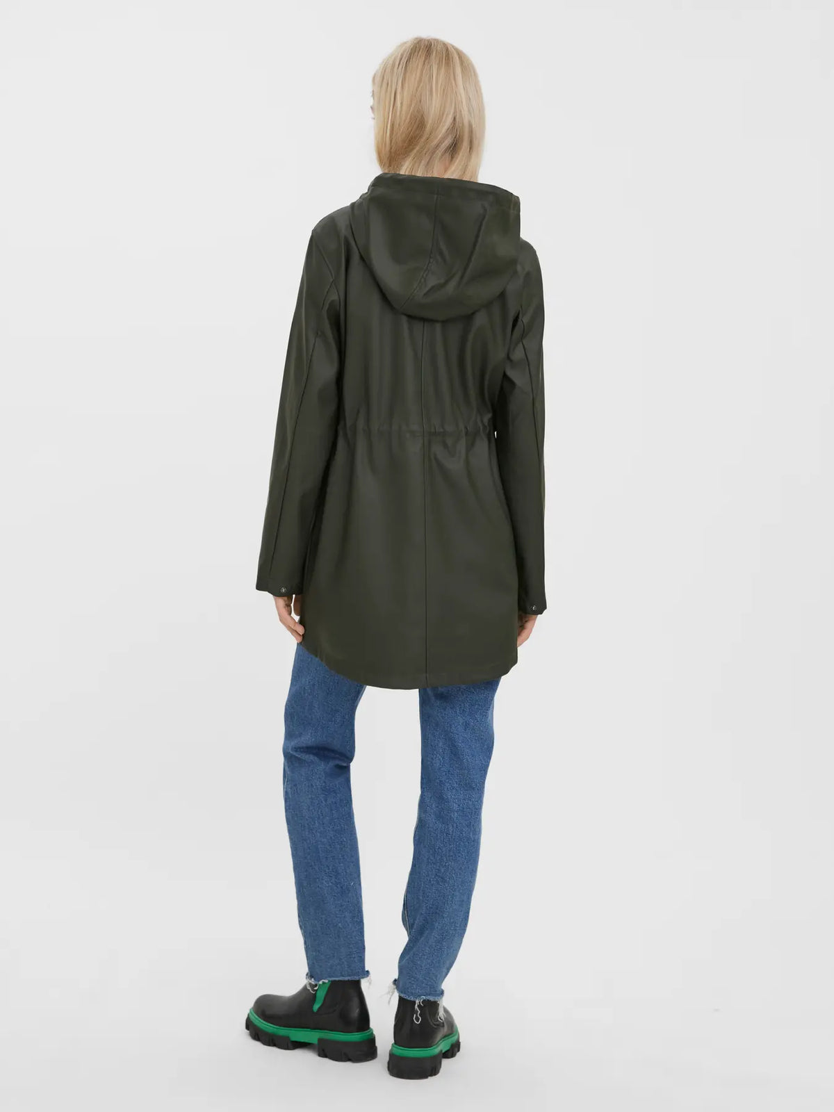 Chubasquero con Capucha Impermeable