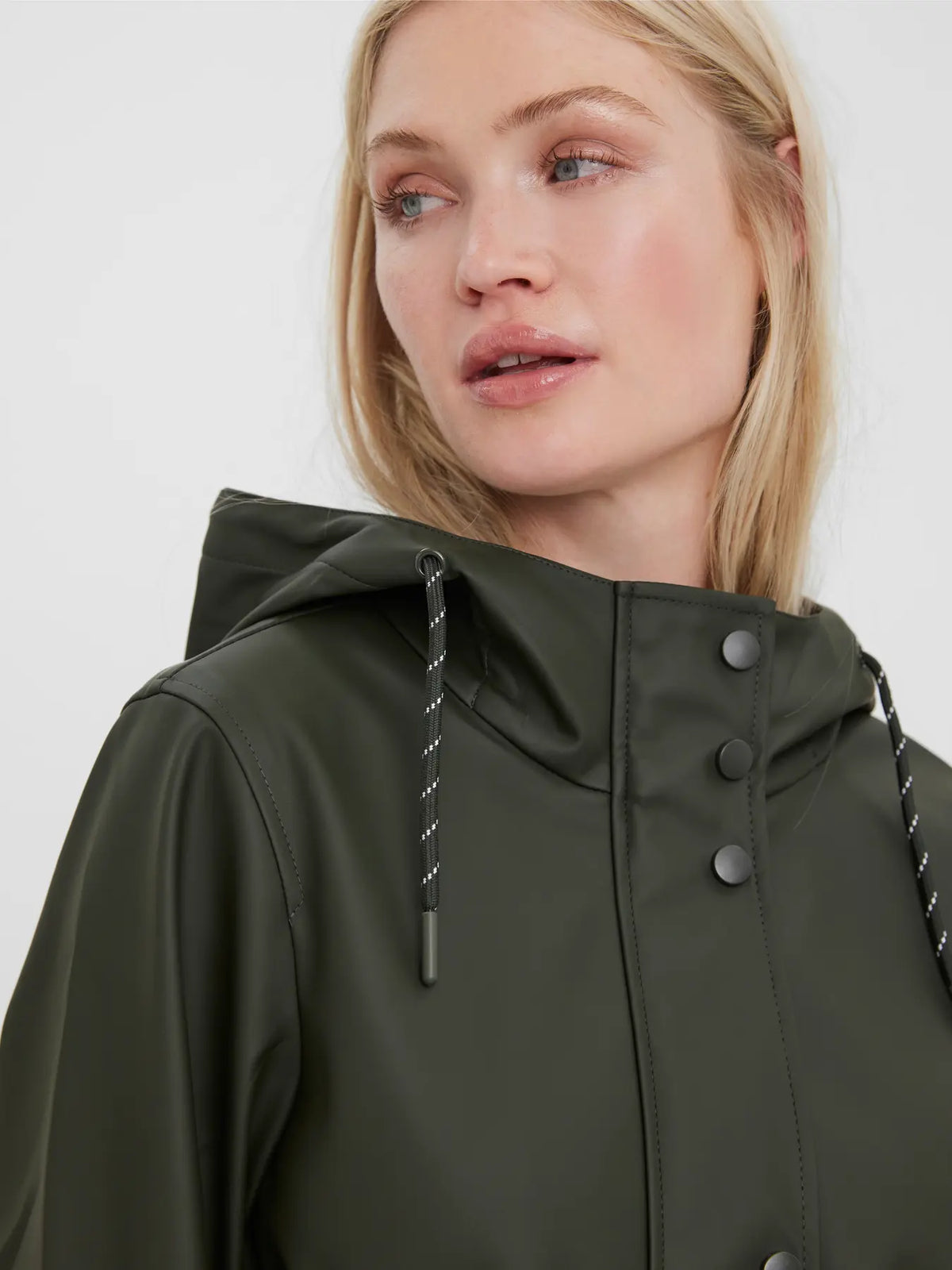 Chubasquero con Capucha Impermeable