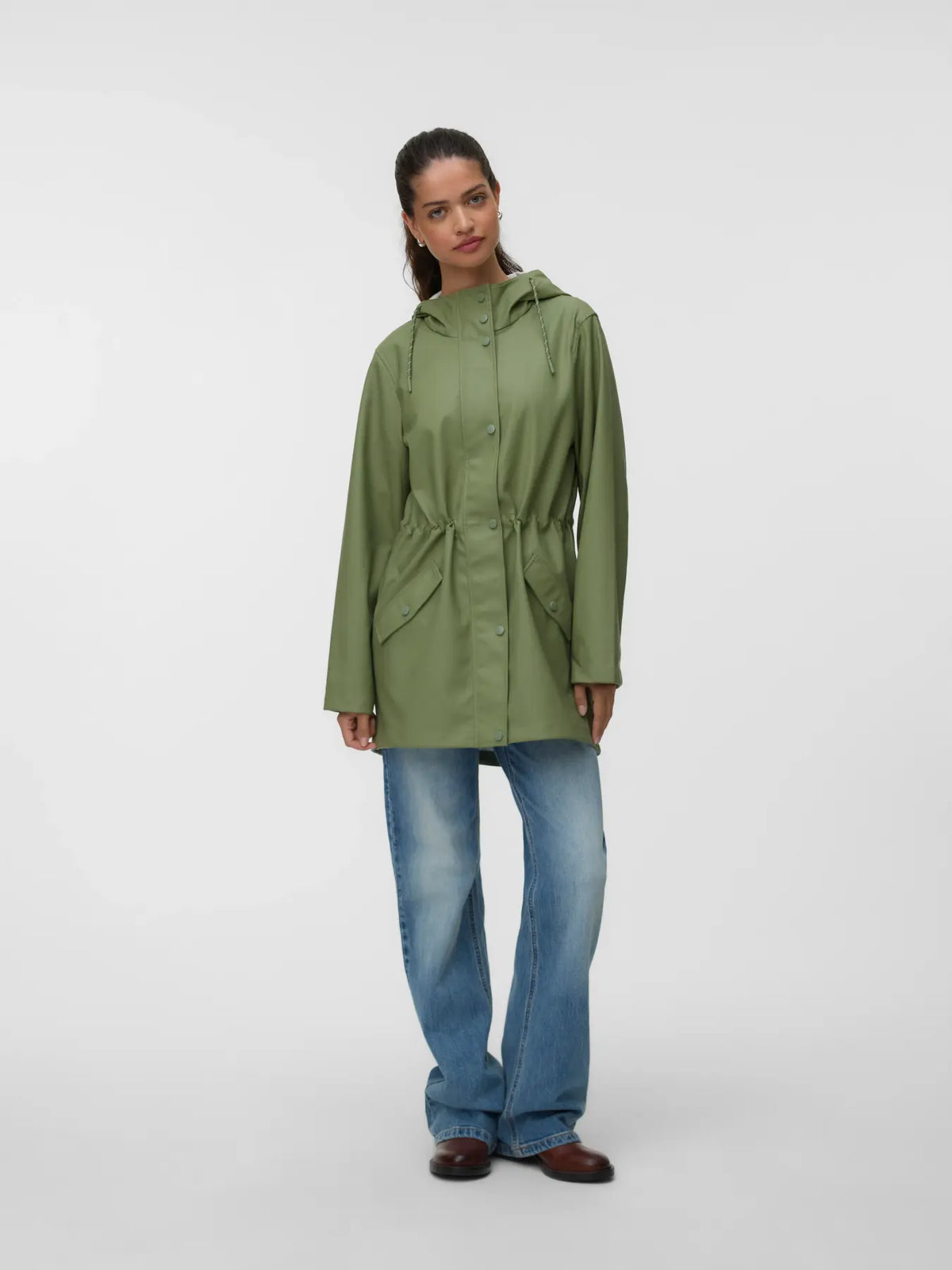 Chubasquero con Capucha Impermeable