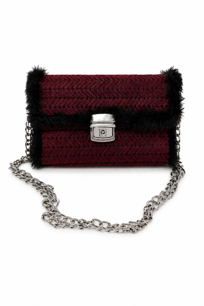 Bolso Baguette Burdeos · Geisa