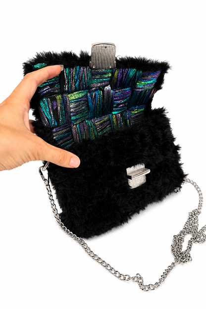 Bolso Tejido Trapillo Multicolor · Geisa