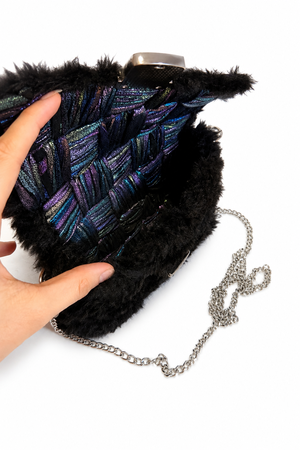 Bolso Tejido Trapillo Multicolor · Geisa